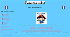 Desktop Screenshot of konformist.com